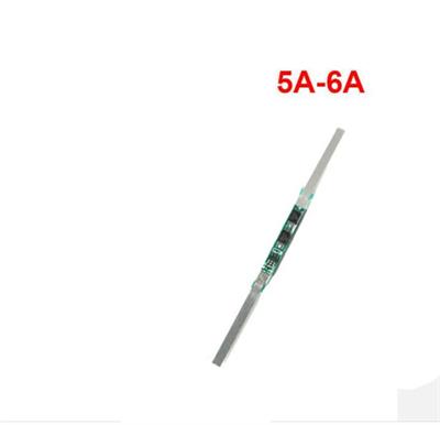 1S 5-6A BMS 3.7V 18650 Lityum LiPo Pil Şarj Koruma Modülü