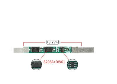 1S 5-6A BMS 3.7V 18650 Lityum LiPo Pil Şarj Koruma Modülü