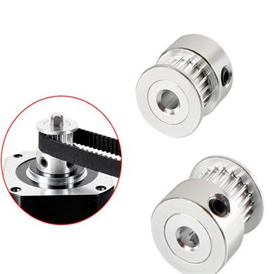 20 Diş Gt2 Kasnak 6.35mm Şaft Çapı(6mm Kayış İçin)