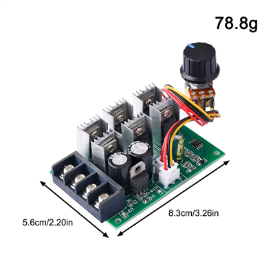 2000W 40A PWM DC Motor Hız Kontrol Devresi-DC 9V-55V
