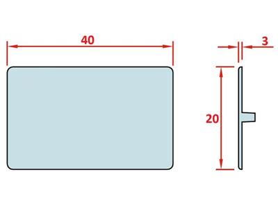 20x40 Sigma Profil Kapağı