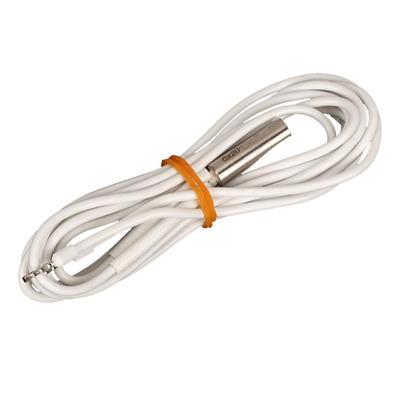 24V 100W 6x20mm Silikon Isıtıcı Fişek-1 Metre Kablolu