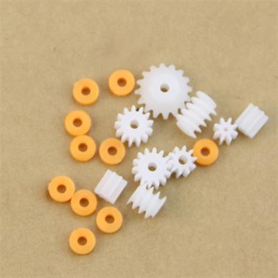 26 Parça Plastik Dişli Çark Seti (DC Motor - DIY - Hobi Seti)
