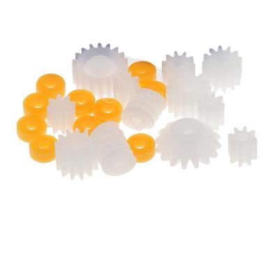 26 Parça Plastik Dişli Çark Seti (DC Motor - DIY - Hobi Seti)