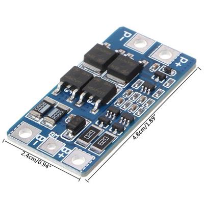2S 10A BMS 7.4V 18650 Lityum LiPo Pil Şarj Koruma Modülü