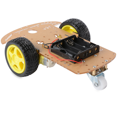 2WD Çok Amaçlı Şeffaf Mobil Tekerlekli Mobil Araba Kiti-Şeffaf-Arduino Uyumlu