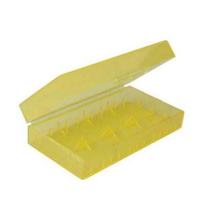 2x18650 Pil Saklama Kutusu - Sarı