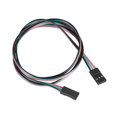 3 Pin Dişi-Dişi Dupont Kablo(50cm)