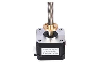 300mm Trapezli Siyah Motor(8 Hatve)+Somun