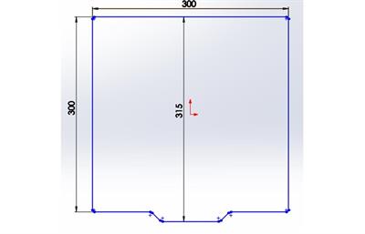 300x300 Yay Çeliği Tabla+Yapışkanlı Manyetik Levha (0.5mm)