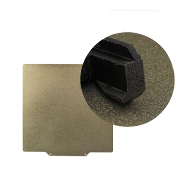 310x310mm Toz Kaplı Çift Taraflı PEI Manyetik Yay Çeliği(Pütürlü Yüzey)