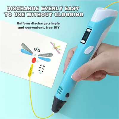 3D Kalem-Pen-Adaptörlü Model-Mavi