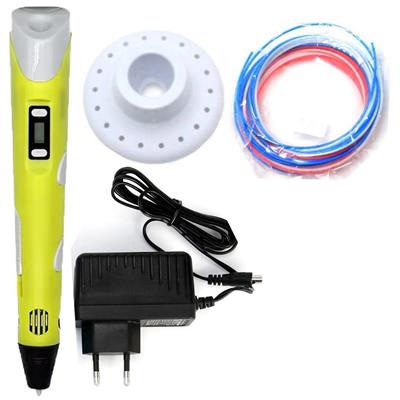 3D Kalem-Pen-Adaptörlü Model-Sarı
