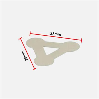 3P Şekilli Nikel Punta Teli Üçgen 0.10mm (HM04) - 10 Adet