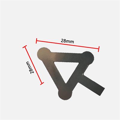 3P Şekilli Nikel Punta Teli Üçgen 0.10mm (HM05) - 50 Adet