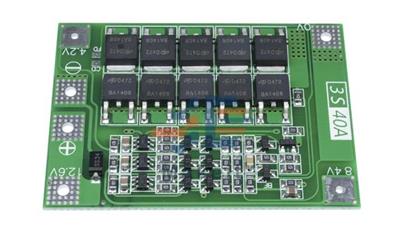 3S 40A BMS 12.6V 18650 Lityum LiPo Pil Şarj Koruma Modülü