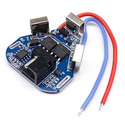3S 6A BMS 12.6V 18650 Lityum LiPo Pil Sarj Koruma Modülü(Adaptör Girişli)
