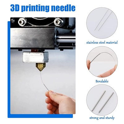 3D Yazıcı Nozzle Temizleme İğnesi-0.4mm