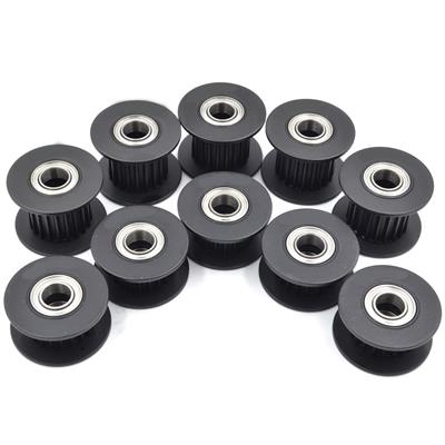 3mm Gt2 16 Diş 6mm Kayış Uyumlu Siyah Renk Avare Kasnak(Dişli)