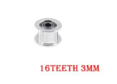 3mm Gt2 16 Diş 6mm Kayış Avare Kasnak(Dişsiz)