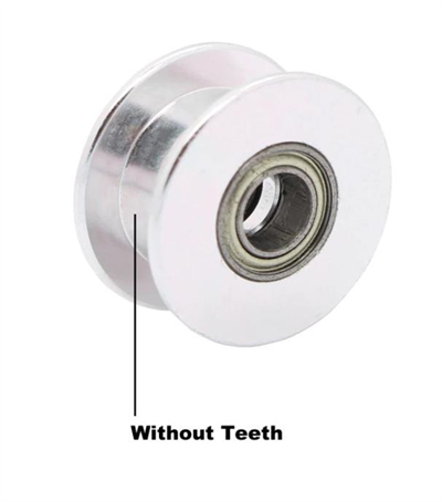 3mm Gt2 16 Diş 6mm Kayış Avare Kasnak(Dişsiz)