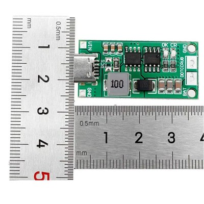 3S 2A BMS 12.6V Type C Lityum Pil Sarj Modülü 18650 Li-Ion Batarya Step-Up Boost