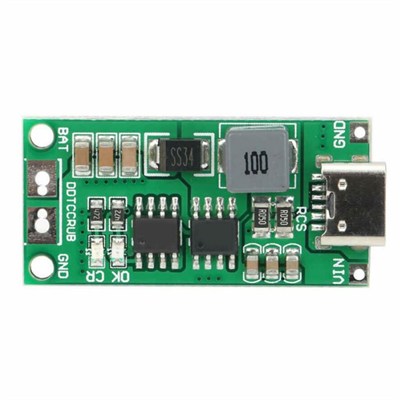 3S 2A BMS 12.6V Type C Lityum Pil Sarj Modülü 18650 Li-Ion Batarya Step-Up Boost