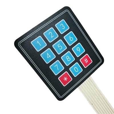 3x4 Membran Tuş Takımı Keypad(12 Buton)