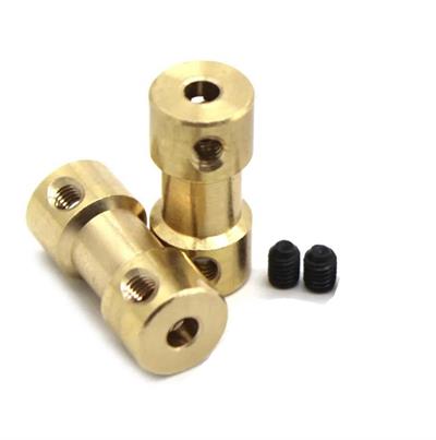 3x5mm Mini Dc Motor Sabit Pirinç Kaplin