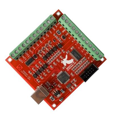 4 Eksen Usb Cnc Kontrol Kartı(Mach 3 Uyumlu)