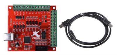 4 Eksen Usb Cnc Kontrol Kartı(Mach 3 Uyumlu)