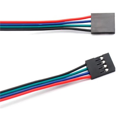4 Pin Dişi-Dişi Dupont Kablo(30cm)