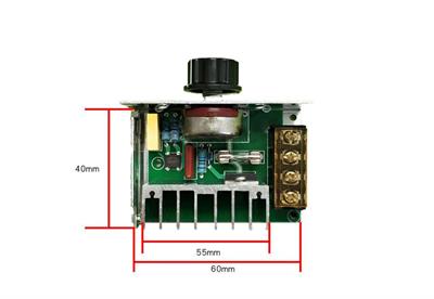 4000W AC220V Dimmer Devresi(Kasalı)
