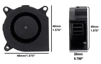 4020 Salyangoz Fan(12v)