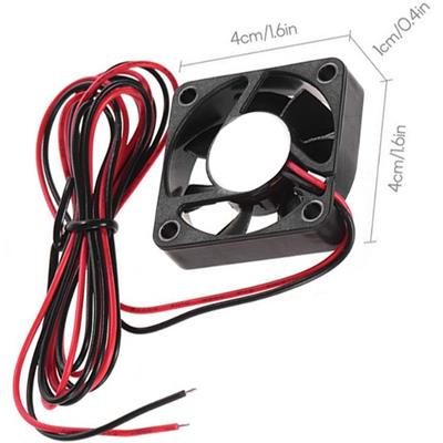 40x40x10 Kare Fan 1Metre Kablolu(24v)