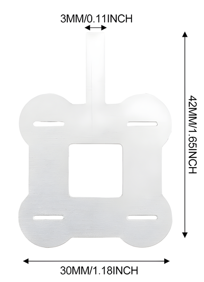 4P Şekilli Nikel Punta Teli Kare 0.15mm (HM01) - 10 Adet