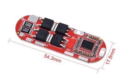 4S 25A BMS 18650 Lityum LiPo Pil Şarj Koruma Modülü