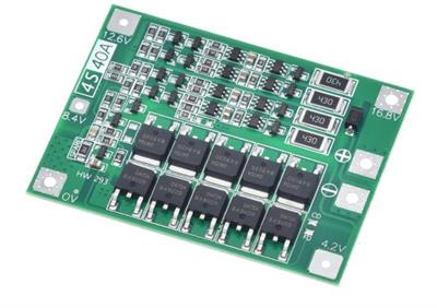 4S 40A BMS 16.8V 18650 Lityum LiPo Pil Şarj Koruma Modülü