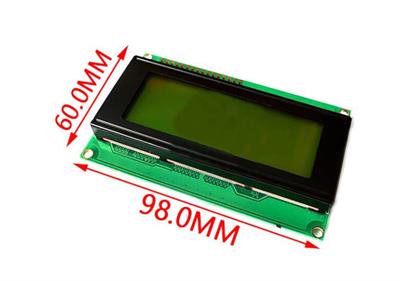 4x20 Yeşil LCD Display 2004A