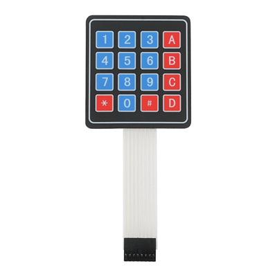 4x4 Membran Tuş Takımı Keypad(16 Buton)