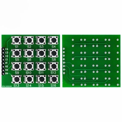 Arduino Keypad 4x4 Matrix 16 Buton Switch Tuş Takımı