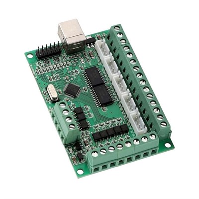 5 Eksen 100KHz USB CNC Kontrol Kartı V2.1-Mach3 Uyumlu