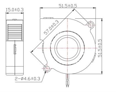 5015 Salyangoz Fan(12v)