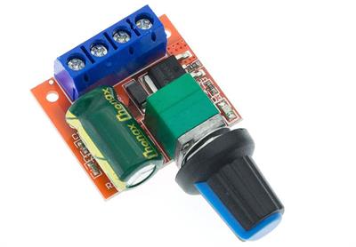 5A 35V Mini DC Motor Pwm Potlu Hız Kontrol Devresi 90 Watt