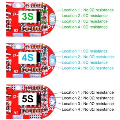 5S 25A BMS 21V 18650 Lityum LiPo Pil Şarj Koruma Modülü