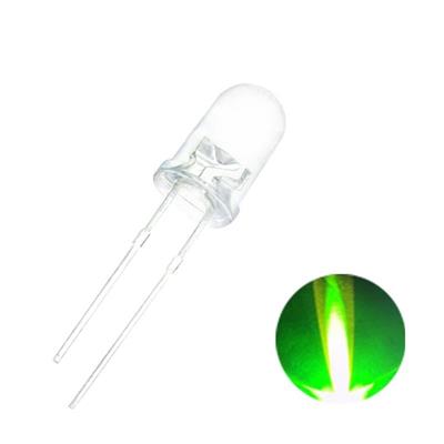 5mm Flaşörlü (Yanıp Sönen)Yeşil Led Paketi - 50 Adet