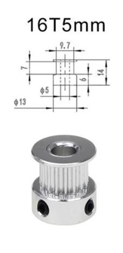 5mm Gt2 Kasnak (16 Diş)