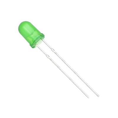 5mm Yeşil Led Paketi - 10 Adet