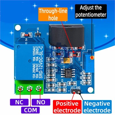 5V DC Aşırı Akım Koruma Devresi 5A