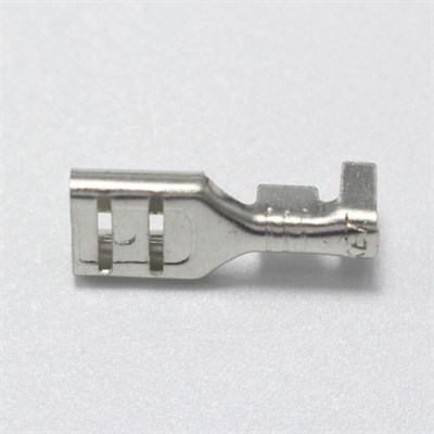 6.3mm İzolesiz Kablo Ucu Dişi Terminal Pabucu-10 Adet